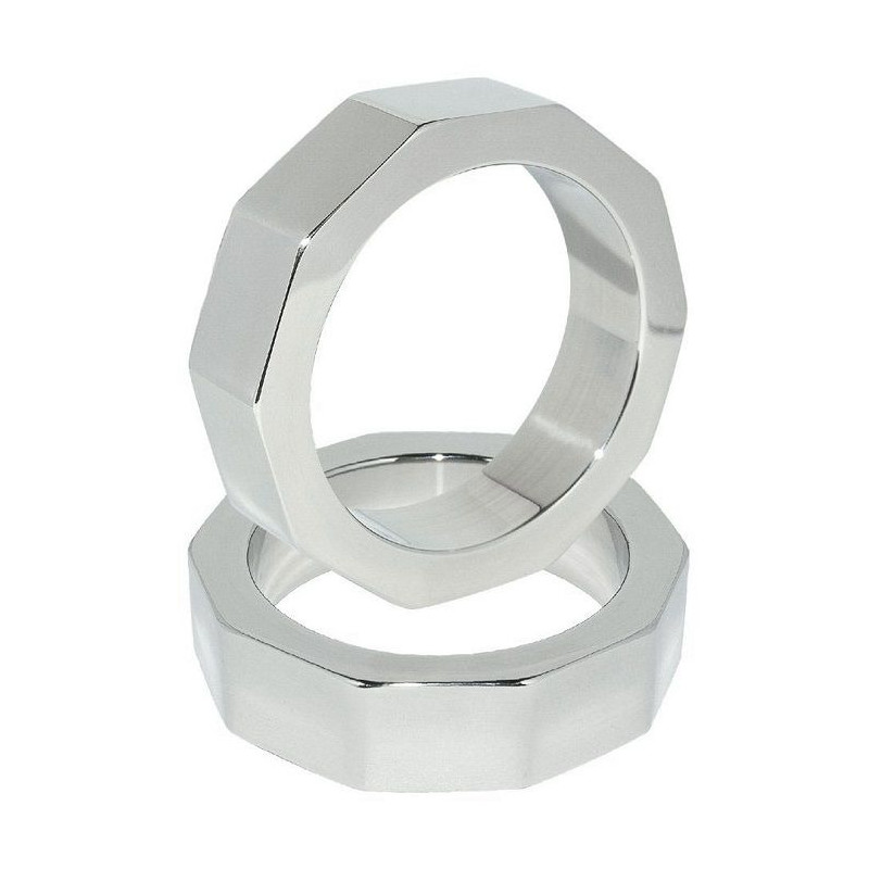 Pénis et testicules bague écrou 55 mm