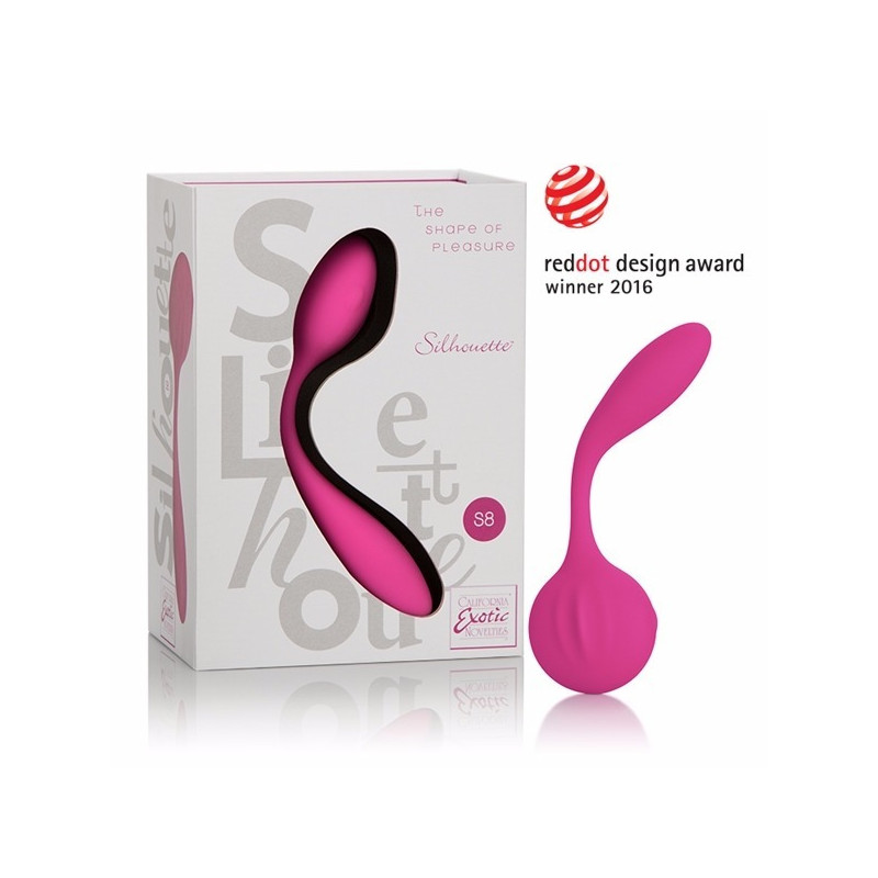 Vibromasseur rose S8 Silhouette