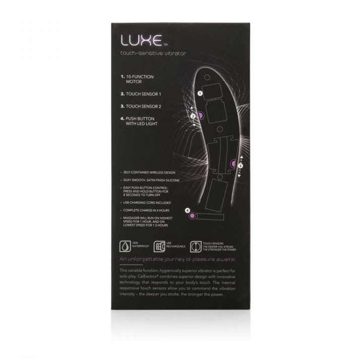 Pourpre de Luxe sensibles Touch vibromasseur 