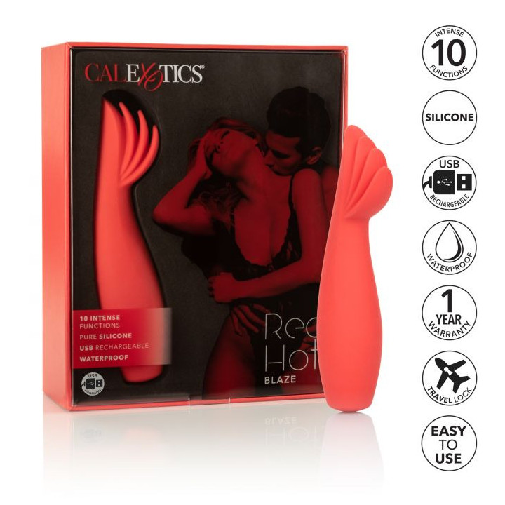 Silicone rouge stimulateur Hot Blaze