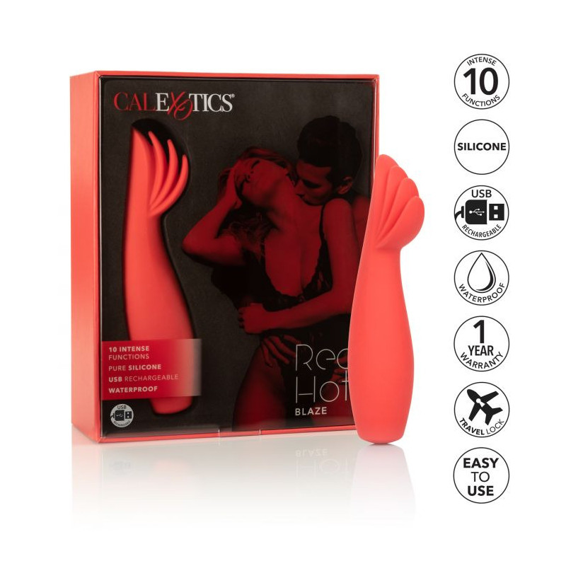 Silicone rouge stimulateur Hot Blaze