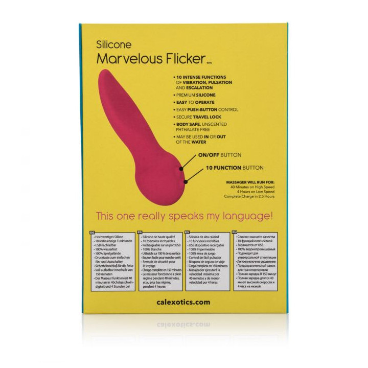Estimulador de Silicona Mini Marvels Marvelous Flicker