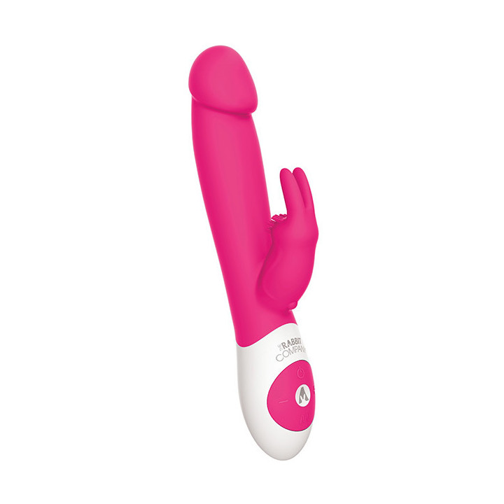 Realistic Rabbit Vibrador Rosa