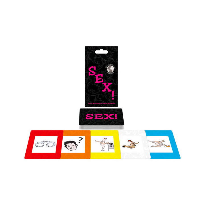 Jeu de Cartes ¡Sexe! avec Postures Sexuelles 
