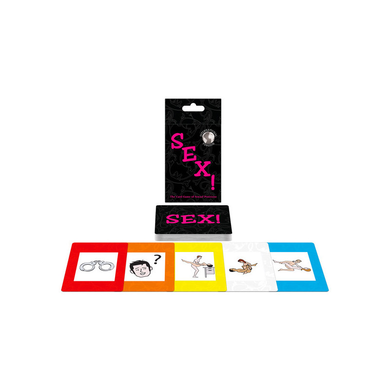 Jeu de Cartes ¡Sexe! avec Postures Sexuelles 