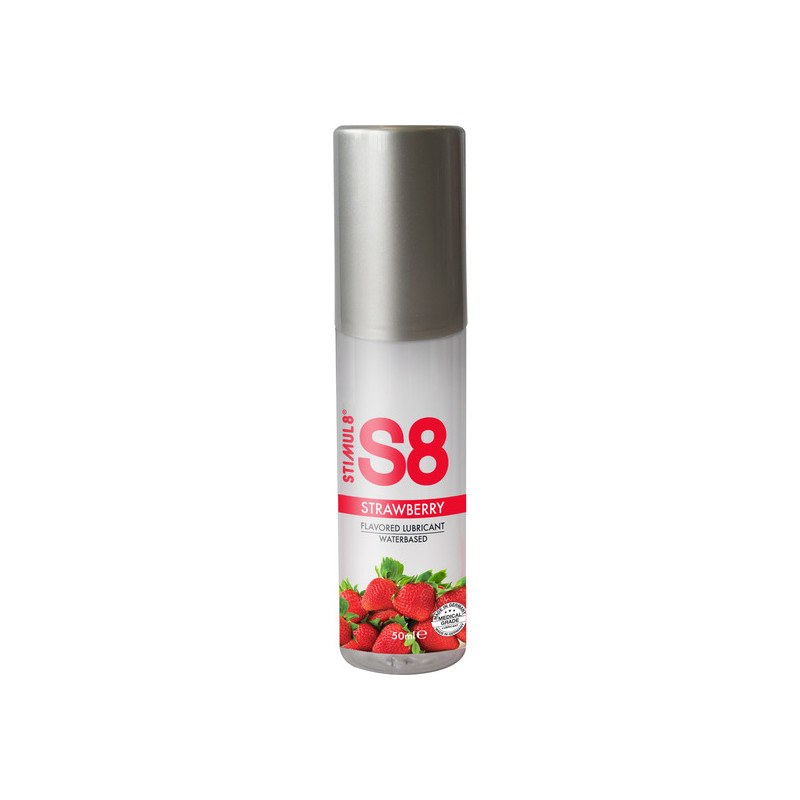 S8 Lubrifiant Goût Fraise 50 ml
