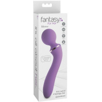 Wand Masseur Duo Violet Flexible