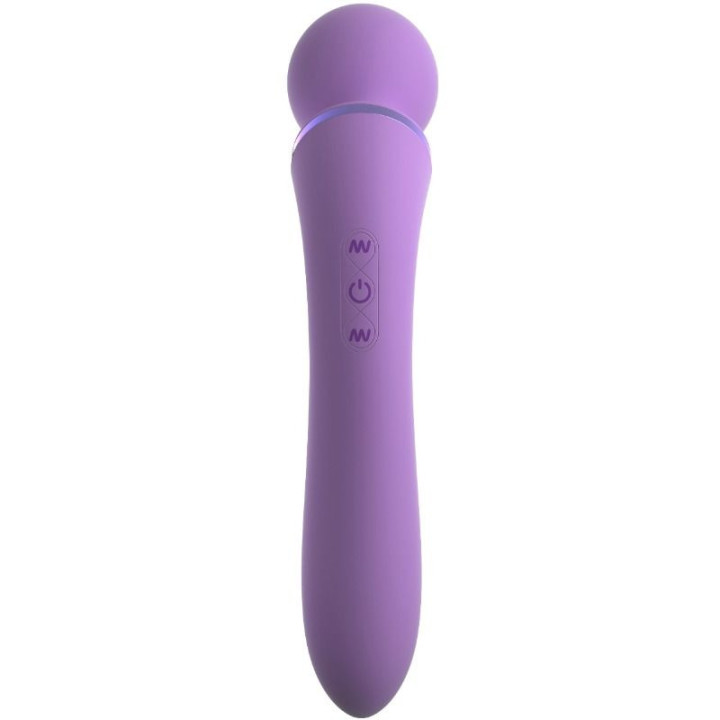 Wand Masajeador Duo Morado Flexible