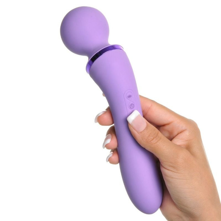 Wand Masajeador Duo Morado Flexible