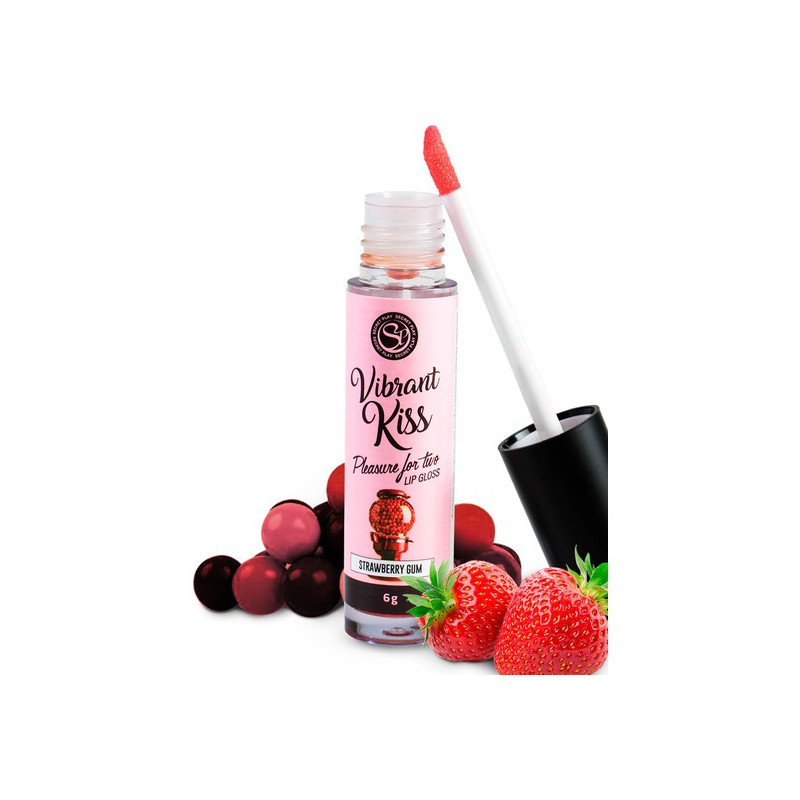 Lip Gloss Kiss Vibrant Chewing-gum Fraise