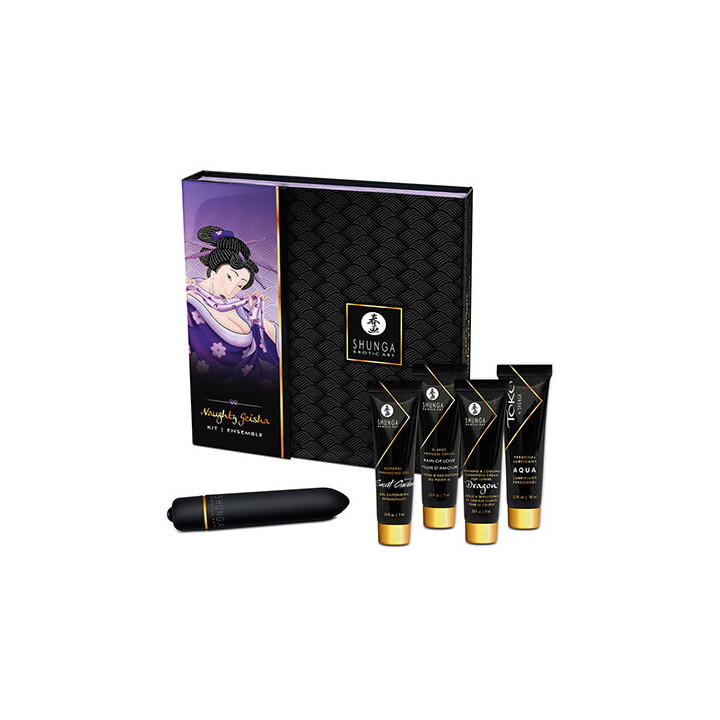 Geisha Kit Vibromasseur + Cosmétique