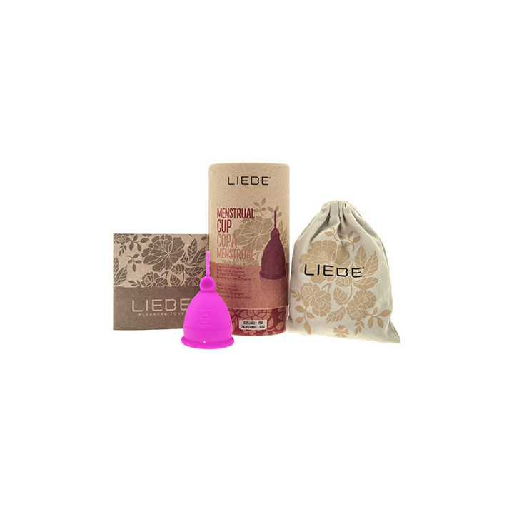 Copa Menstrual Liebe Grande Rosa