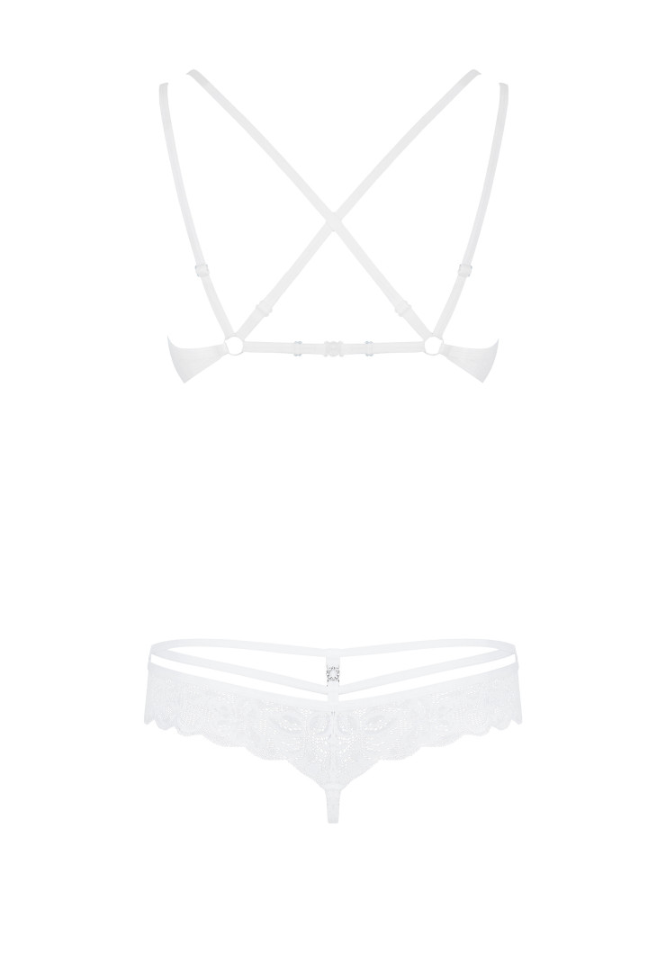 Ensemble 860-Set-2 Set Deux Pièces Blanc