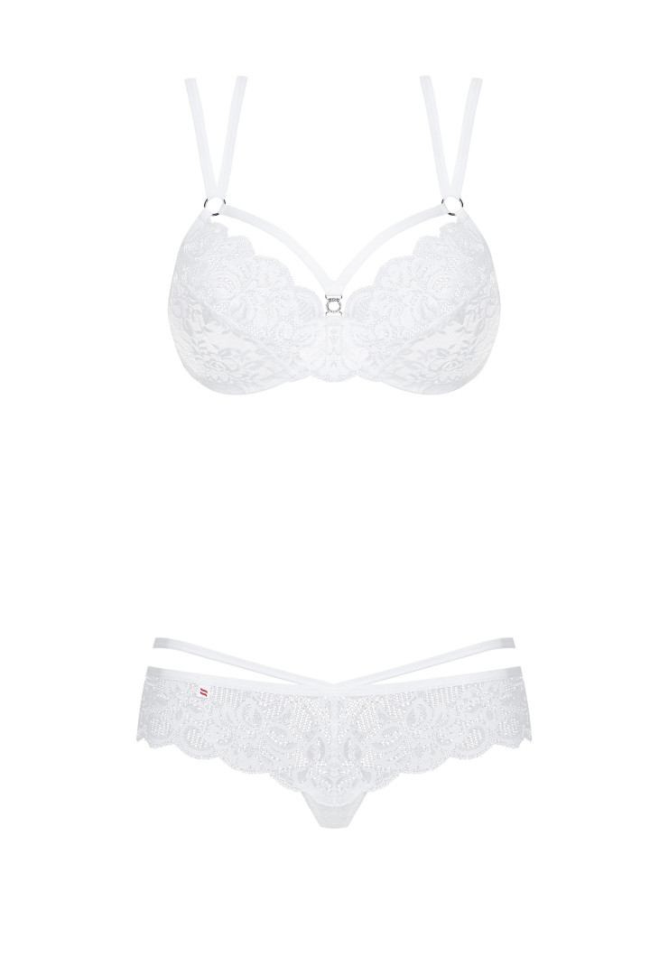 Ensemble 860-Set-2 Set Deux Pièces Blanc
