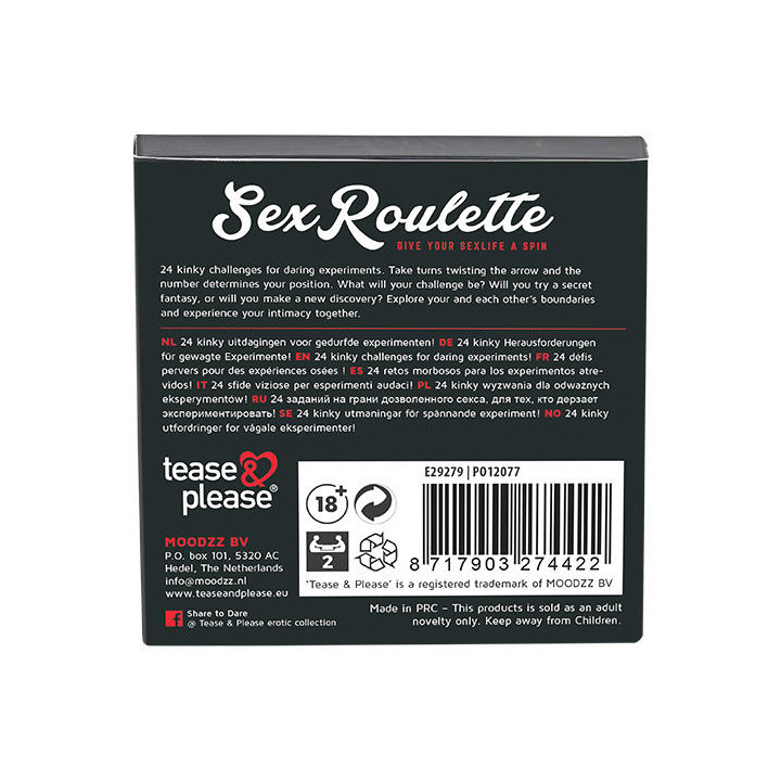 Jeu Roulette Sexy Kinky