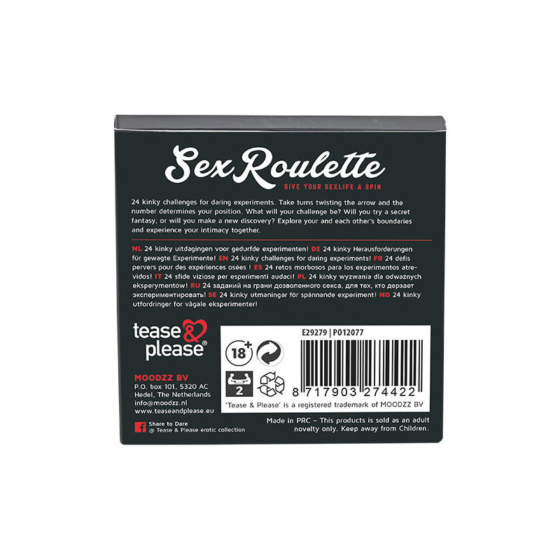 Jeu Roulette Sexy Kinky