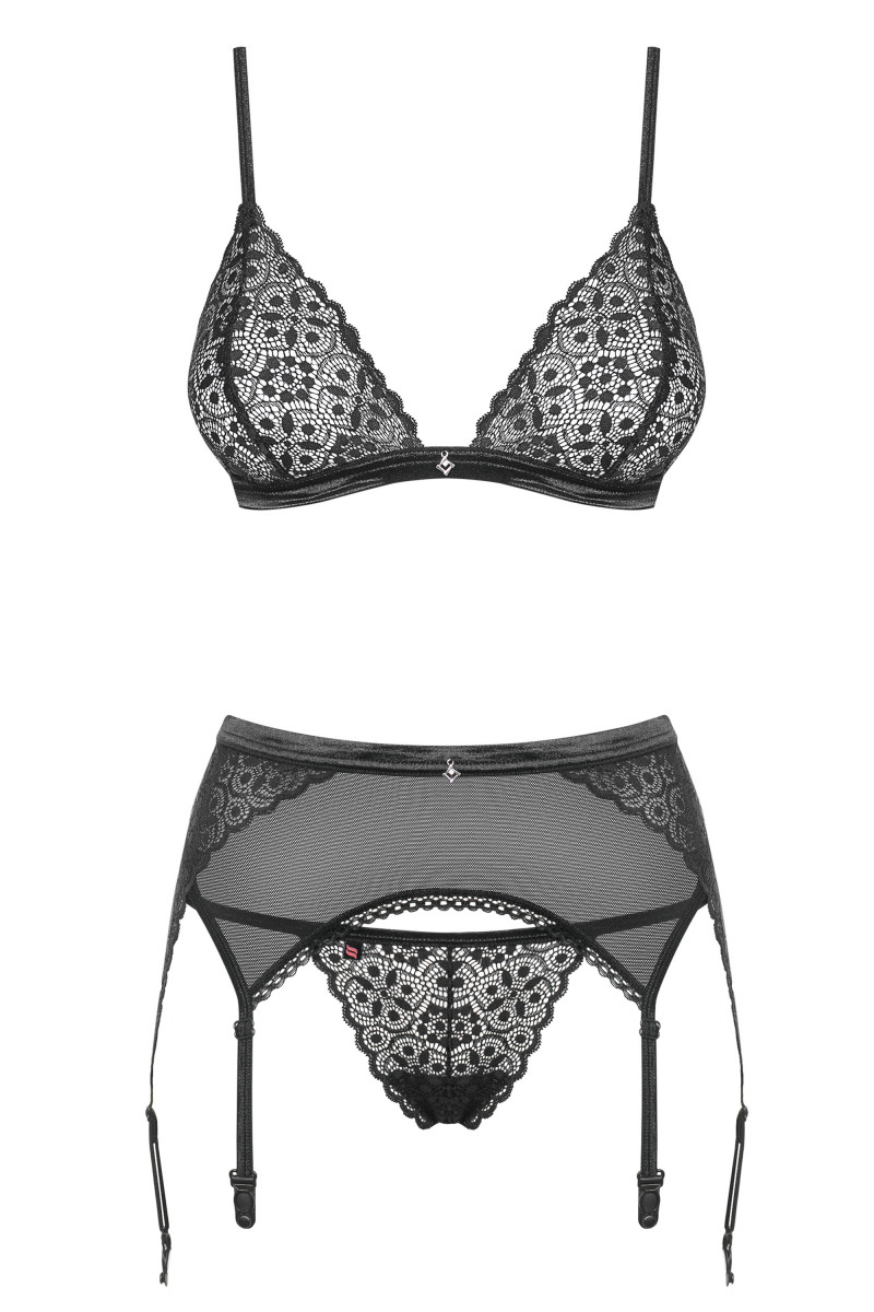Shibu Ensemble Trois Pièces Noir