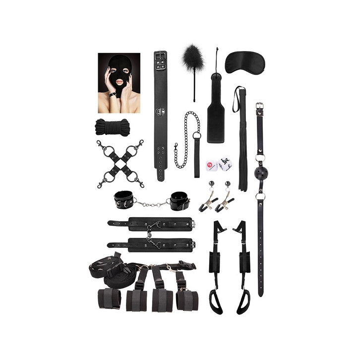 Kit de Bondage Utilisateurs Avancés Noir