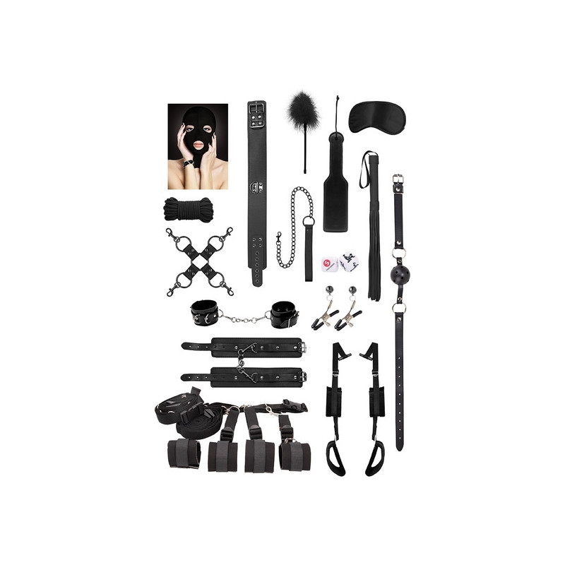Kit de Bondage Utilisateurs Avancés Noir