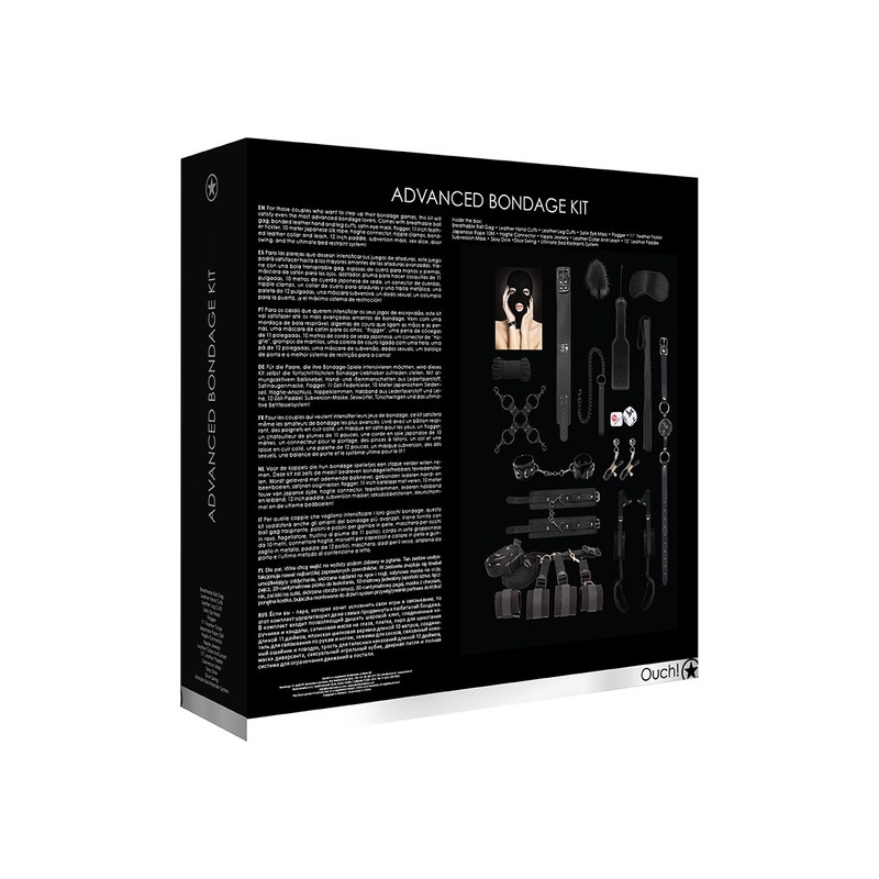 Kit de Bondage Utilisateurs Avancés Noir
