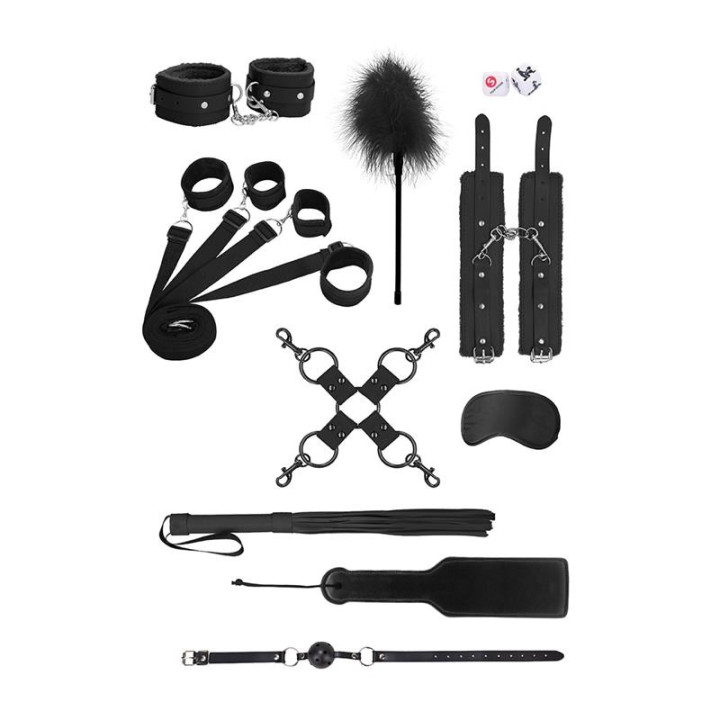 Kit noir de cravates de lit suprême