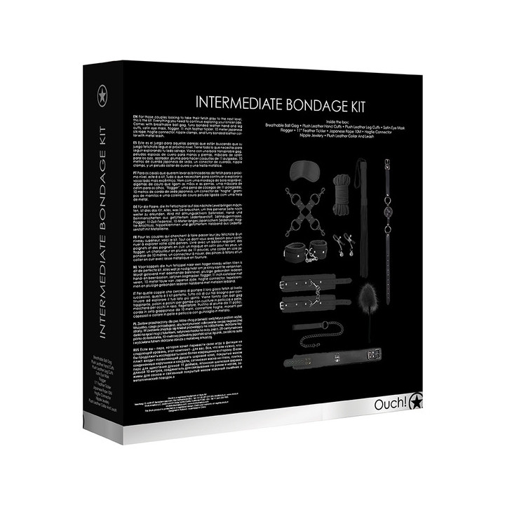 Kit Bondage Utilisateurs Intermédiaires Noir