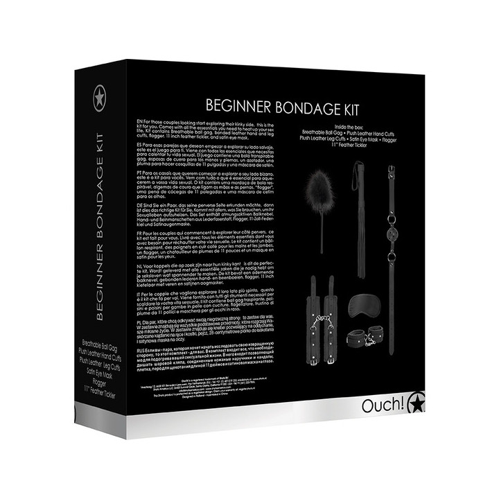 Kit Bondage Débutants Noir