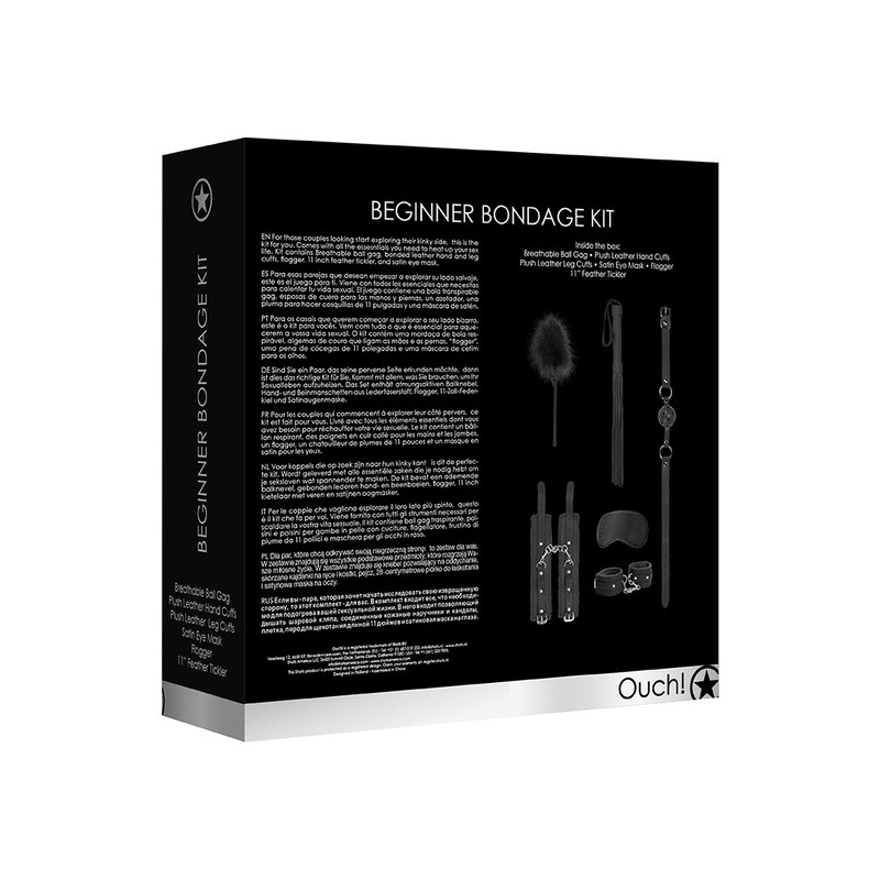 Kit Bondage Débutants Noir