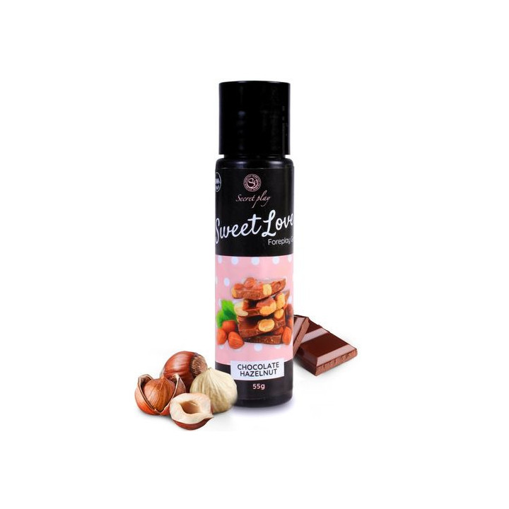 Lubricante Comestible Chocolate Avellanas 50 ml
