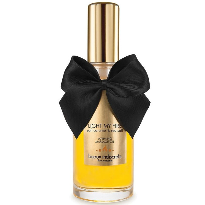 Huile Massage Effet Chaleur Arôme Caramel