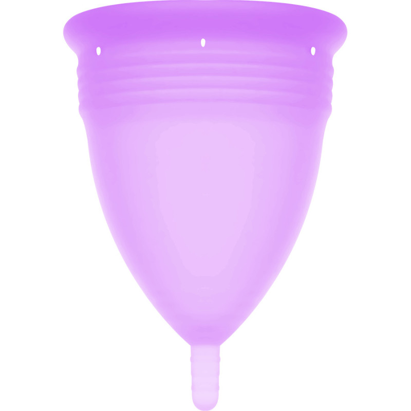 Copa Menstrual FDA Silicona Talla L Lila