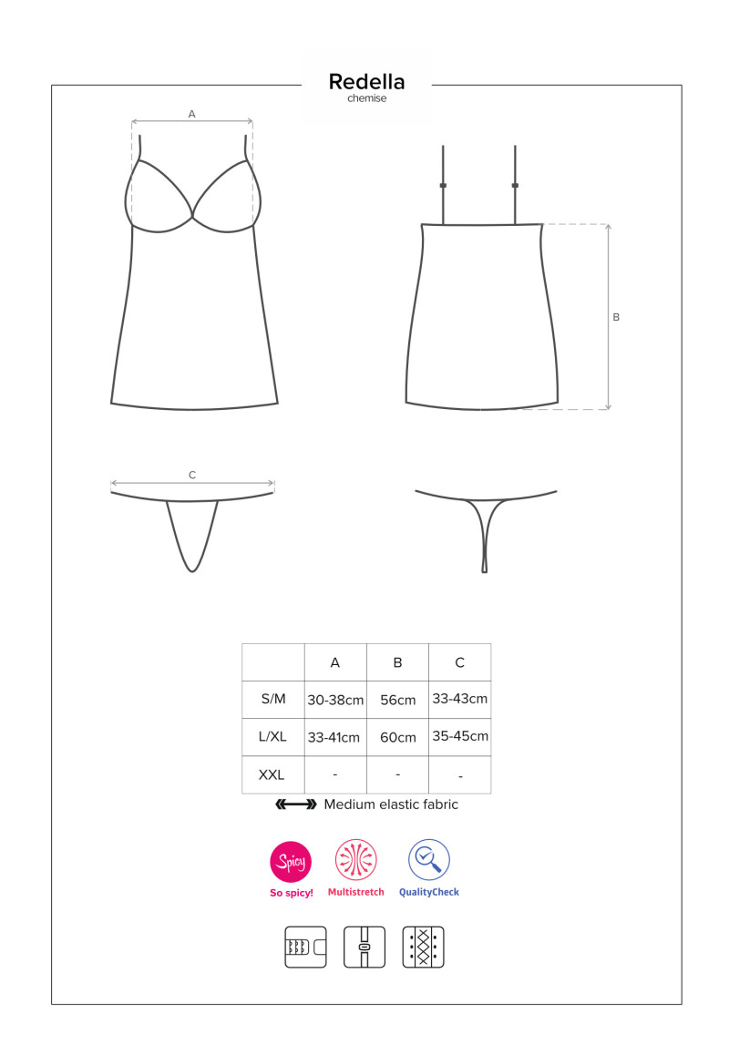 Redella Chemise Negro