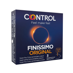 Control Preservativos Finissimo Original 3 Uds.