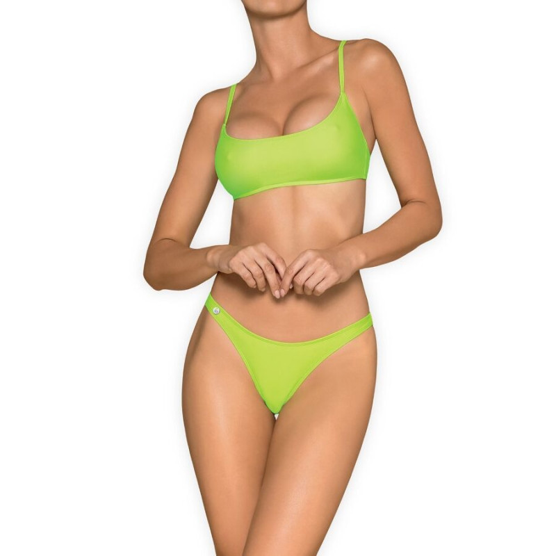 Bikini vert de plage de Mexico
