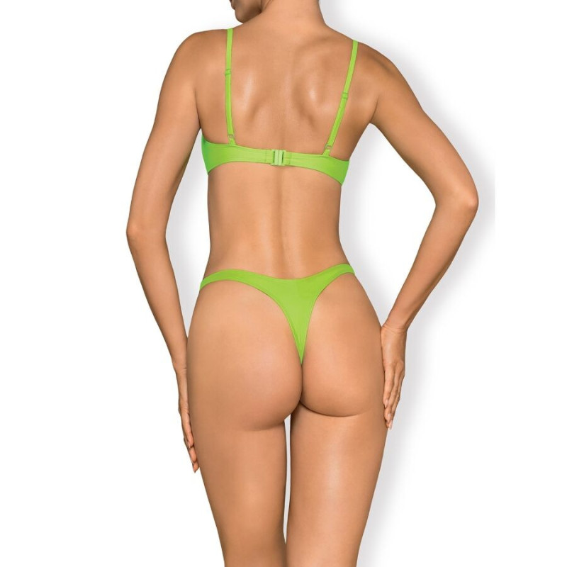 Bikini vert de plage de Mexico