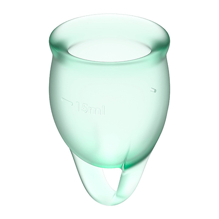 Feel Confident Copa Menstrual Verde