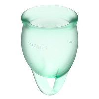 Satisfyer Feel Confident Coupe Menstruelle Verte