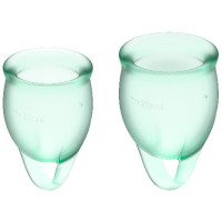 Satisfyer Feel Confident Coupe Menstruelle Verte