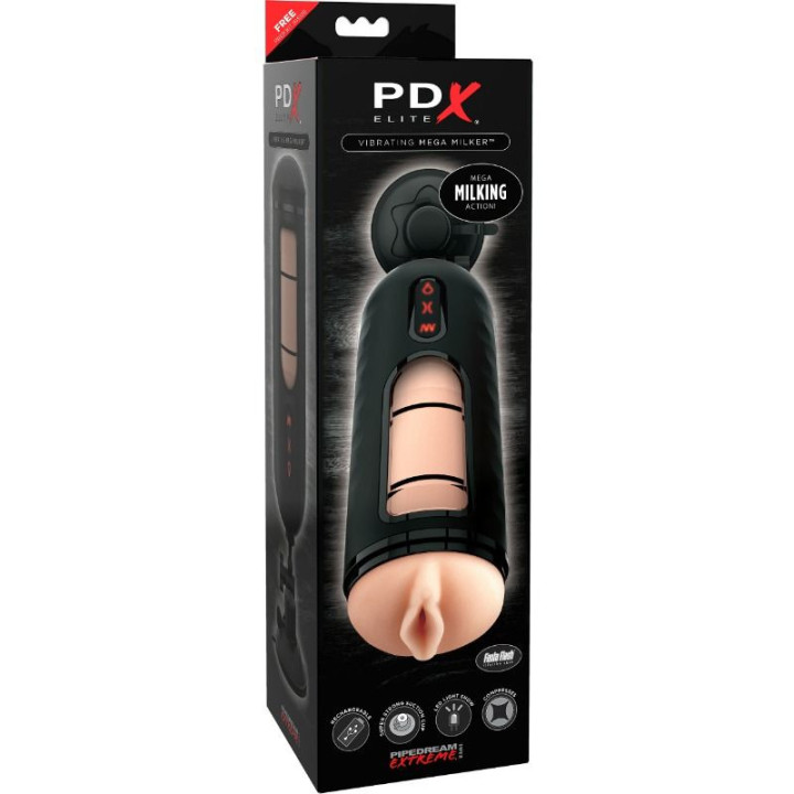 Mega Milker Masturbador Vagina con Vibración