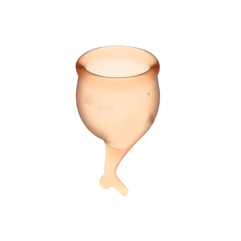 Feel Secure Copa Menstrual Naranja