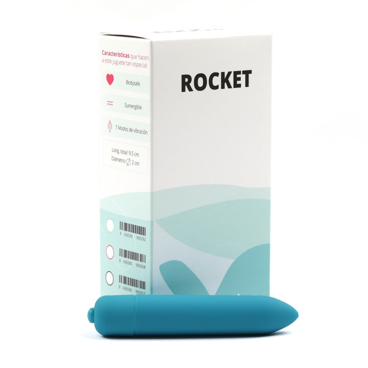 Vibrateur Turquoise Rocket
