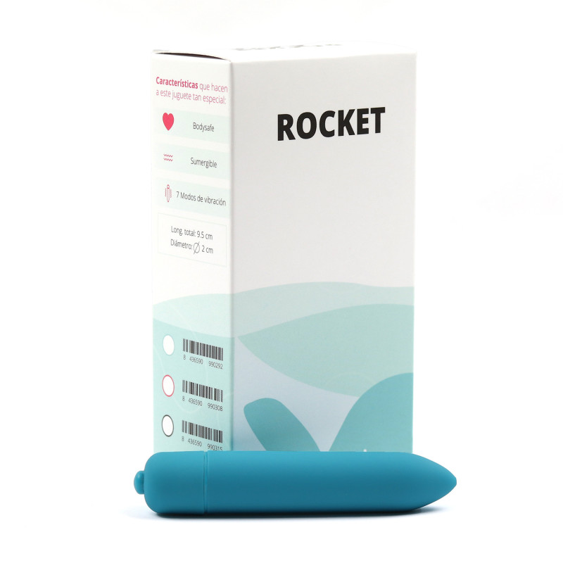 Vibrateur Turquoise Rocket