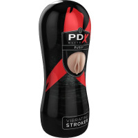 PDX Élite Masturbateur Vagin avec Vibration