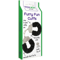 Menottes Noires en Fourrure