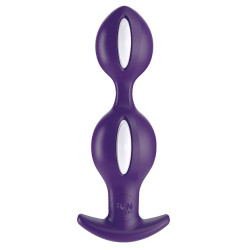 B Balls Duo Boules Anales Violet