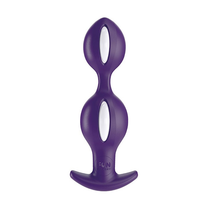 B Balls Duo Boules Anales Violet