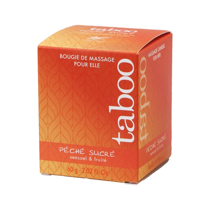 Taboo Bougie de Massage Péché Sucré