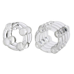 Colt Enhancer Anneaux de Pénis Transparents