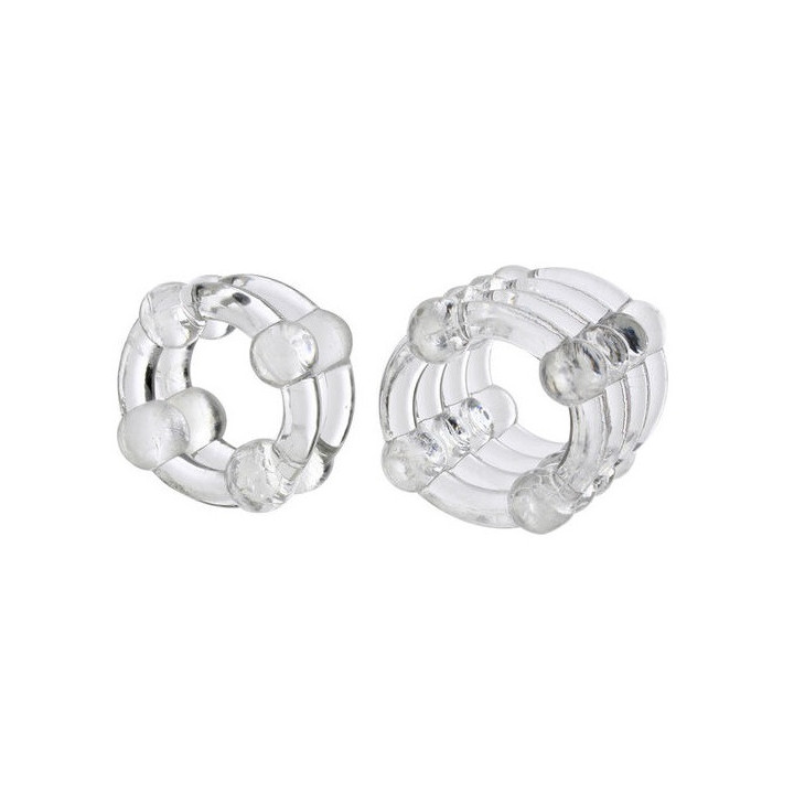 Colt Enhancer Anneaux de Pénis Transparents