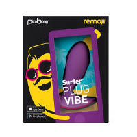 Vibrateur violet de prise de surfer